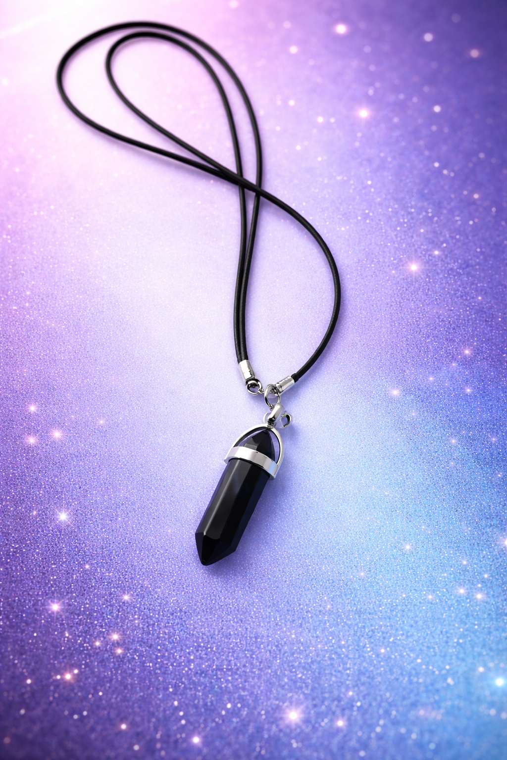 Pendentif Obsidienne Noire